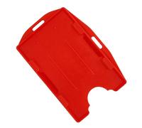 Fdit Lot de 10 Porte-Cartes d'identité, Double Fentes pour Cartes, Porte-badge Horizontal et Vertical en PP 9,4 X 6,3 Cm pour Carte d'identité de Travail, Laissez-passer de Transport, (10PCS)