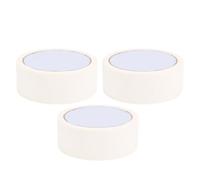 Fdit Lot de 3 Rubans Adhésifs pour Peintres, Masquage Adhésif Facile à Enlever pour L'artisanat de Peinture, 35 Mm, 20 M, Parfait pour un Usage Domestique (WHITE)