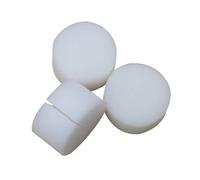 Fdit Lot de 50 éponges hydroponiques sans sol, 50 x 30 mm, blanc, système de culture de légumes, accessoires de croissance des plantes