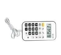 Fdit Mini Calculatrice de Poche, Petite Calculatrice Portable avec Corde à la Mode pour étudiants, Fournitures de Bureau, Informatique de Base Scolaire (Black)