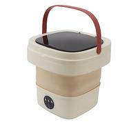 Fdit Mini Lave-seau Portable Compact et Pliable avec Déshydrateur intégré pour Appartement, Dortoir, Camping-car, Voyage, Sous-Vêtements, Chaussettes, Vêtements de bébé (Prise UE)