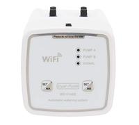 Fdit Minuterie D'irrigation WiFi, Kit de Système D'arrosage Goutte à Goutte à Double Pompe avec Application (wifi double pompe 15 vasques Prise UE)