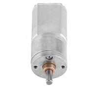 Fdit Moteur Électrique 12V 200RPM, Couple Élevé, Engrenages Métalliques, Fonctionnement Silencieux, pour Équipement Domestique