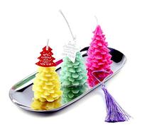 Fdit Moule Sapin de Noël 3D en Silicone, Moule pour Pâtisserie et Dessert