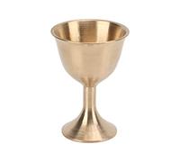 Fdit Ornements en Laiton, Forme de Verre à Vin doré | Fait Main, Style Vintage, Taille Compacte de Bureau, pour Chambres, Bars, Cafés, Restaurants, Fêtes et Cadeaux