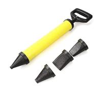 Fdit Outil de Calfeutrage, Pulvérisateur de Béton de Ciment avec 4 Connecteurs pour Remplissage de Joints de Mortier, Outil de Presse à Mortier, Applicateur de Sac de Coulis (Couleur assortie)