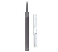 Fdit Outil de jauge de Profondeur pour affûteuse de scie à chaîne avec Lime Plate Kit de méthode pour affûter Une scie à chaîne pour tronçonneuse générale