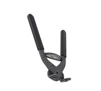 Fdit Outil de Perforation en Cuir, Perforateur à Main en Acier au Carbone de 4 Mm pour Sangle Artisanale de Ceinture, Poignée en Mousse Antidérapante avec Rappel à Ressort pour un (4mm-4 dents)