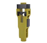 Fdit Outil de Verrouillage de Porte, Poignée Ergonomique Antidérapante, Outil D'installation de Mortaise pour Portes Extérieures et Intérieures 1-3/4 Pouces et 1-3/8 Pouces