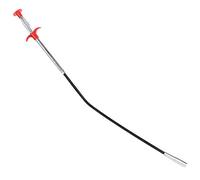 Fdit Outil D'épilation de Canalisation, Brosse Serpent de Vidange, Nettoyeur D'évier Pliable de 62 Cm de Long avec Crochet Robuste en Acier Inoxydable pour Cuisine, Salle de Bains,
