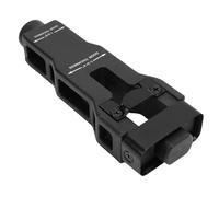 Fdit Outil D'installation de Loquet de Porte Compact et Efficace pour les Projets de Portes de 1 3/4 Po et 1 3/8 Po D'épaisseur (BLACK)