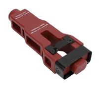 Fdit Outil D'installation de Loquet de Porte Compact et Efficace pour les Projets de Portes de 1 3/4 Po et 1 3/8 Po D'épaisseur (rouge)