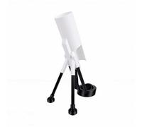 Fdit Ouvre-bouteille, Lanceur de Bouchon Pop-Up de 73mm, Ouvre-bouteille à Pression, Lanceur de Bouchon de Bière Innovant pour les Réunions de Fête à Domicile (WHITE)