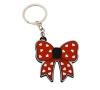 Fdit Ouvre Canette Porte Clés, Outil Portable avec Nœud Mignon pour Languette, for Ongles Longs (Points rouges)