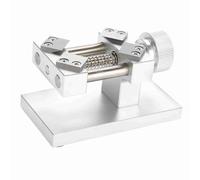 Fdit Ouvre-Lunette de Montre Outil Rouge argenté Pratique Idéal pour Les Montres de 38 à 40 Mm Retrait du Couvercle Arrière pour la Réparation de Montre 1 X Ouvre-Lunette de (Silver)