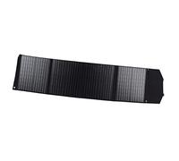 Fdit Panneau Solaire Pliable 100W, Chargeur Solaire Portable étanche Monocristallin avec Matériau ETFE pour le Camping en Extérieur