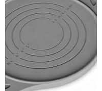 Fdit Paquet de 2 écharpes à Pain au Levain, Tapis de Cuisson de Pain en Silicone Antiadhésif 57x21cm pour le Transfert de Cuisson au Four, Répartition Uniforme de la Chaleur (GREY)