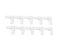 Fdit Paquet de 20 Coins de Cadre D'écran, Kit de Réparation D'écran de Fenêtre ABS Haute Résistance pour L'installation et le Remplacement des Coins de Cadre Endommagés