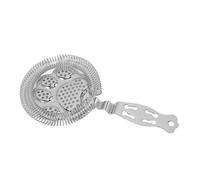 Fdit Passoire à Cocktail en Acier Inoxydable 304, Passoire et Mélangeur avec Filtre à Mailles Fines pour Barman à la Maison ou au Bar (SILVER)