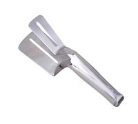 Fdit Pinces à Steak Ajourées en Acier Inoxydable, Pinces de Cuisson 26 Cm