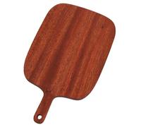 Fdit Planche à Découper en Bois D'ébène, Planche à Découper de qualité Supérieure avec Long Manche pour Fromage, Viande, Fruits et Légumes 33 X 19,5 X 1,5 Cm (33 * 19,*1, cm)