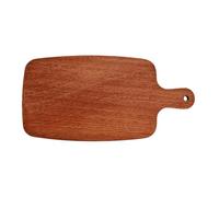 Fdit Planche à Découper en Bois, Planche à Découper de Cuisine en Bois Massif, Placage de Pizza Suspendu avec Poignée pour Servir du Fromage, du Pain et du Steak (40 * 20 * 1.5cm)