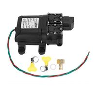 Fdit Pompe à Eau à Membrane, 12 V 120 W 8 L Haute Pression Double Cœur