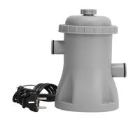 Fdit Pompe de Filtration de Piscine 330GPH, Pompe de Circulation Compacte avec Fonctionnement Silencieux 16W pour Piscine Hors Sol (Prise UE 220V)