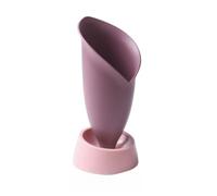Fdit Porte-baguettes, Support à Ustensiles de Cuisine de Grande capacité en Forme de V avec Plateau de Vidange Inférieur Amovible pour Cuillères de Vaisselle et Rangement (PINK)