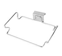 Fdit Porte-Sac Poubelle en Acier Inoxydable Porte arrière Cuisine Poubelle Porte-Sac Poubelle Support de Support Suspendu pour armoires de Cuisine Portes et placards