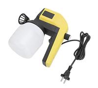 Fdit Pulvérisateur de Peinture électrique Puissant, Pistolet de Pulvérisation 100W 16A pour Projets de Rénovation Domiciliaire avec capacité de 1000ml Jaune