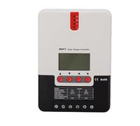 Fdit Régulateur de Charge Solaire MPPT 60A 12V 24V Automatique, Entrée PV 100V, Mise à la Terre Négative, Affichage LCD, Boîtier en Aluminium moulé Sous Pression pour Batterie Gel,
