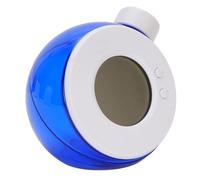 Fdit Réveil Numérique LED, Horloge à Eau Silencieuse, Alimentée par l'eau, pour Chambre à Coucher, Matériau ABS (B)