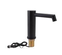 Fdit Robinet Automatique à Capteur, 304 Acier Inoxydable, Lavabo Froid sans | Alimentation par Batterie ou CA 220V, Laiton chromé, Entrée G1/2, pour Salle de Bain Hôtel Cuisine Lieux Publics