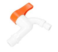 Fdit Robinet D'eau en Plastique à Connexion Rapide, Robinet avec Filetage Mâle G1/2 Pouces G3/4 Pouces pour Systèmes de Conduites D'eau Chaude et Froide (Filetage extérieur G1/2")