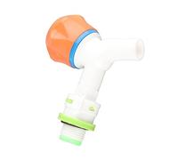 Fdit Robinet D'eau Froide en Plastique PPR, Filetage Extérieur G1/2, Brillante Résistante à la Corrosion pour Lavabo, évier, Jardin