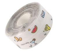 Fdit Ruban Acrylique étanche en PVC, Ruban d'étanchéité Résistant aux Moisissures avec Adhésif Fort pour la Cuisine, la Salle de Bains, L'évier, la Cuisinière, les Espaces (vacances colorées