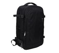 Fdit Sac à Dos de Compression Sous Vide, Sac à Dos de Voyage 20-35 L avec Pompe à Vide, Sacs Hermétiques, à en Polyester Imperméable avec Verrouillage par Mot de Passe pour (BLACK)