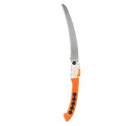 Fdit Scie D'élagage Pliante, Lame en Acier au Manganèse de 7 Dents par 25 Mm avec Interrupteur de Verrouillage sécurisé, Poignée Ergonomique Antidérapante pour la Taille des Arbres et le Jardinage