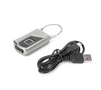 Fdit Serrure à Empreintes Digitales, Cadenas Bluetooth étanche IP66, sécurité Intelligente pour Valises de Voyage, Alliage de Zinc Durable