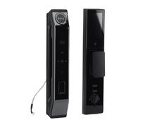 Fdit Serrure de Porte Intelligente avec Reconnaissance Faciale, Caméra 1080P pour la sécurité Domestique, Serrure électronique, Numérique, sans ontrôle par