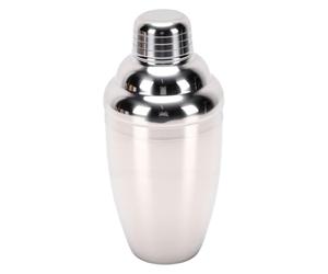 Fdit Shaker à Cocktail de 500ml, Couvercle étanche en Acier Inoxydable, Boîte de Mélange de Barman pour Cocktails au Whisky Martini Margarita