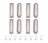 Fdit Support Mural de Patères, Paquet de 8, Ensemble Pliable et Résistant en Alliage de Zinc