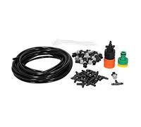 Fdit Système D'irrigation de Jardin, Kit D'arrosage avec Buse D'arrosage par Brumisation de 20 M