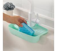 Fdit Tapis de Robinier Anti-Éclaboussure pour Évier de Cuisine, Support