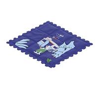 Fdit Tapis Rafraîchissant pour l'été avec Motif de Dessin animé Respirant, Coussin Rafraîchissant Hygiénique pour la Maison et Le Dortoir, Matériau PVC - 37 X 37 Cm (2015 Bleu foncé)