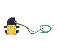 Fdit Tête de Pompe à Eau de Pulvérisation, Accessoire de Pompe à Eau à Diaphragme, Tête de électrique 12V avec Matière Plastique de qualité Supérieure pour L', L'élevage, la Pêche