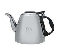 Fdit Théière de Pot de Café de Thé Acier Inoxydable de Théière 1.2L / 1.5L Supérieure avec la Poignée Résistante à la Chaleur(1.2L)