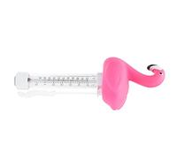 Fdit Thermomètre de Piscine Thermomètre Flottant à Eau avec Forme Animale Couleur Rose pour Piscine Spa Bain à Remous et Bain