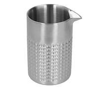 Fdit Verre à Mélange en Acier Inoxydable Mélangeur à Cocktail Verre de Bar à Double Paroi avec Givrée et Lavable au Lave-vaisselle pour Barman à Domicile et Usage Professionnel